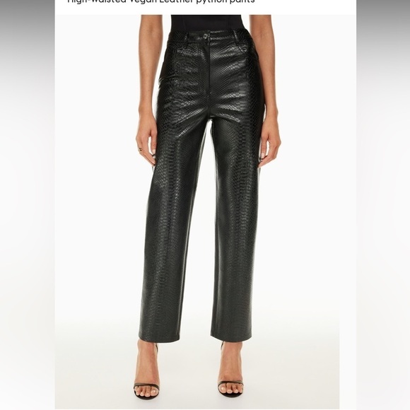 Wilfred Pants - Wilfred Melina™ Pant
High-waisted Vegan Leather python pants